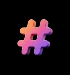 hashtag